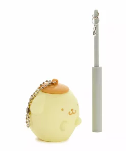 Japan Original Pompompurin Glowing Ghost Keychain
