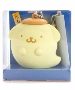 Japan Original Pompompurin Glowing Ghost Keychain
