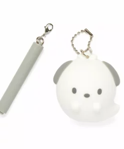 Japan Original Pochacco Glowing Ghost Keychain Bags+