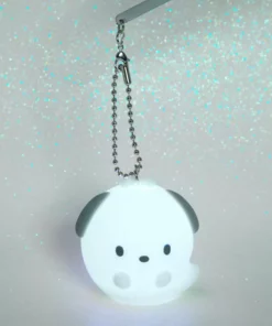 Japan Original Pochacco Glowing Ghost Keychain Bags+