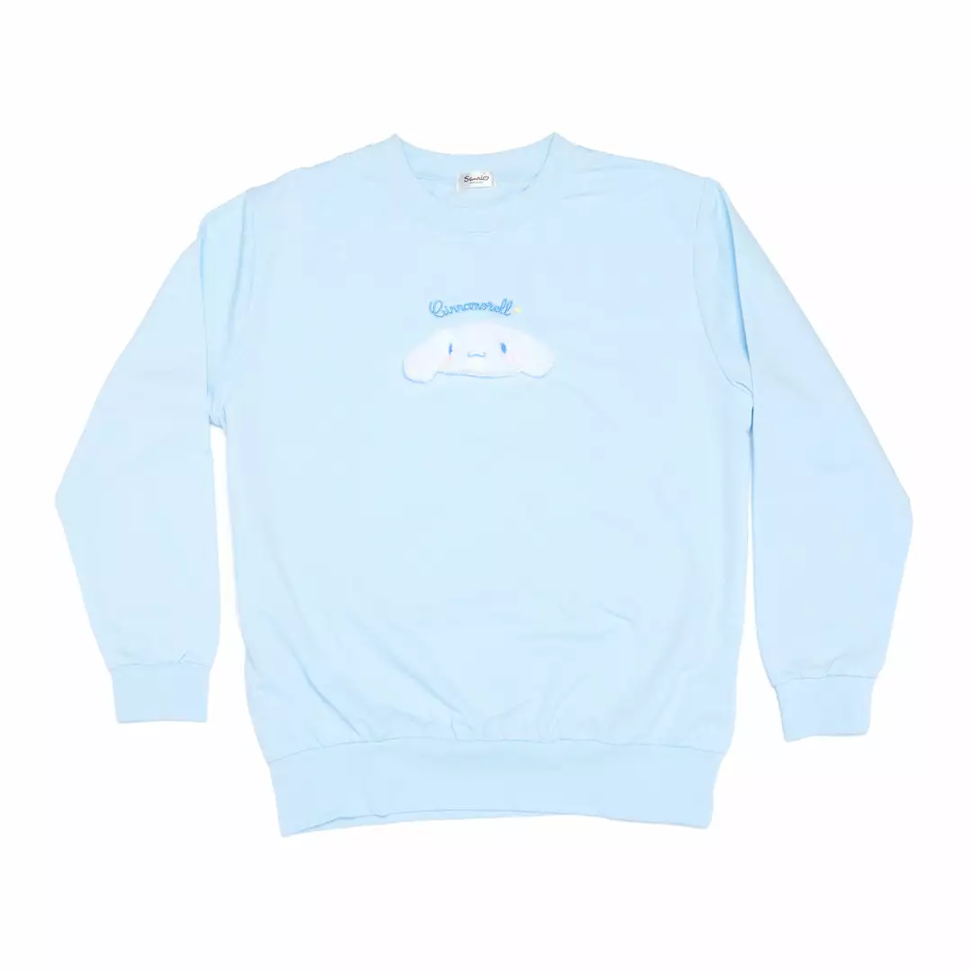 Japan Original Cinnamoroll Applique Sweatshirt Characters 3 Japan Original Cinnamoroll Applique Sweatshirt Characters