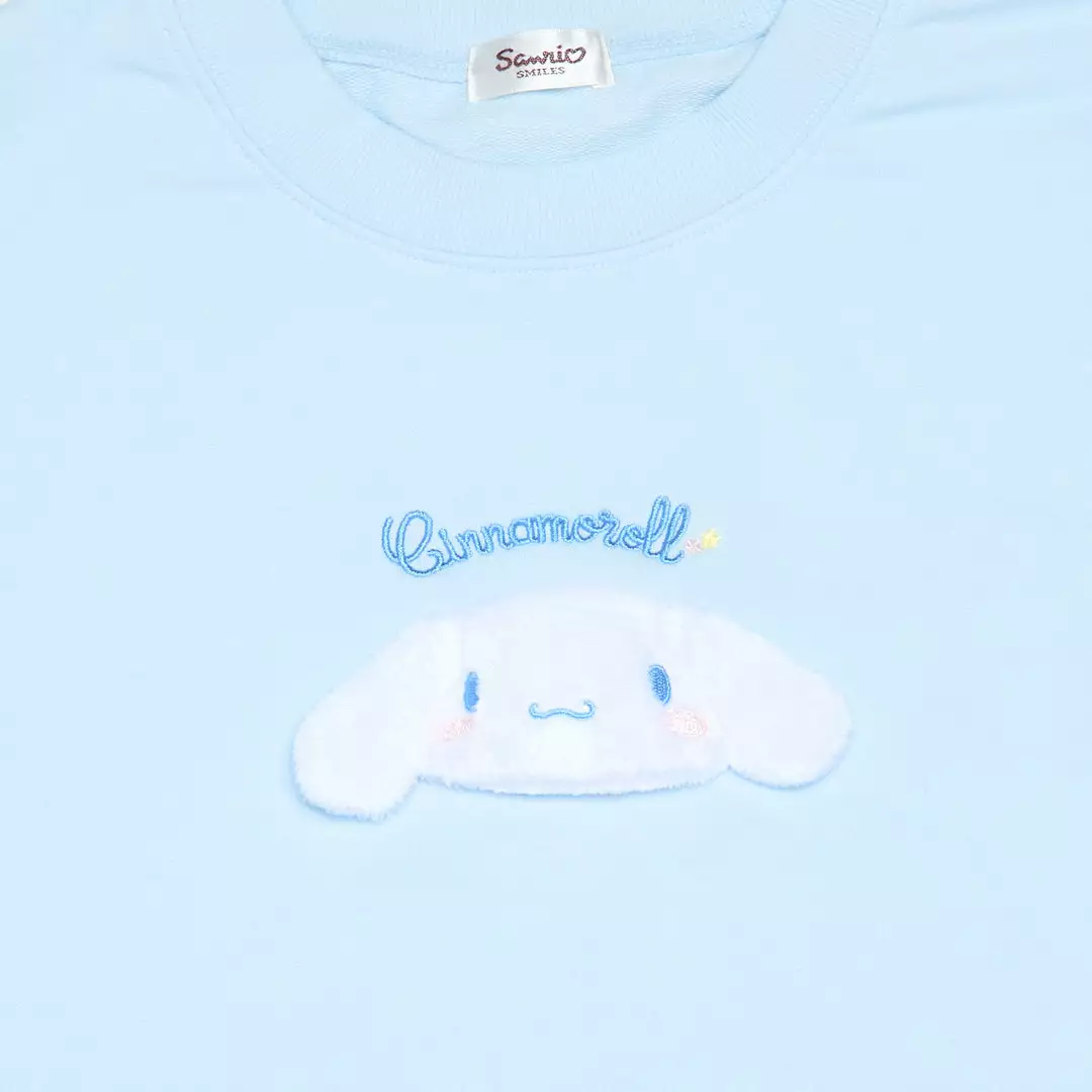 Japan Original Cinnamoroll Applique Sweatshirt Characters 4 Japan Original Cinnamoroll Applique Sweatshirt Characters