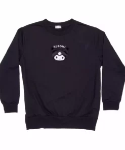 Japan Original Kuromi Applique Sweatshirt Characters