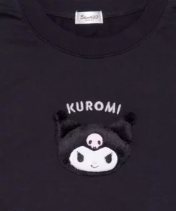 Japan Original Kuromi Applique Sweatshirt Characters