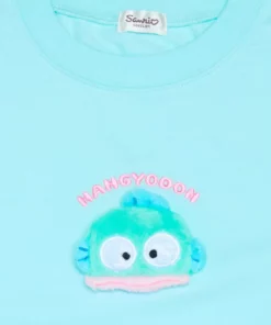 Japan Original Hangyodon Applique Sweatshirt Characters