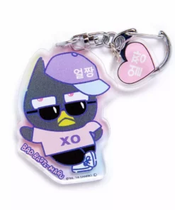 Sanrio Badtz-maru Ulzzang Acrylic Keychain New