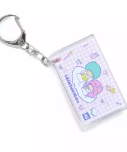 Japan Original LittleTwinStars Cassette Keychain