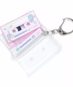 Japan Original LittleTwinStars Cassette Keychain