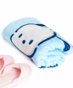 Global Original New Pochacco Fleece Blanket (Snack Time Series)