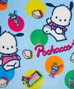 Global Original New Pochacco Fleece Blanket (Snack Time Series)