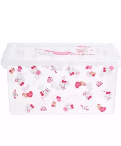 Japan Original Home Hello Kitty Storage Bin (L) 8 Japan Original Home Hello Kitty Storage Bin (L)