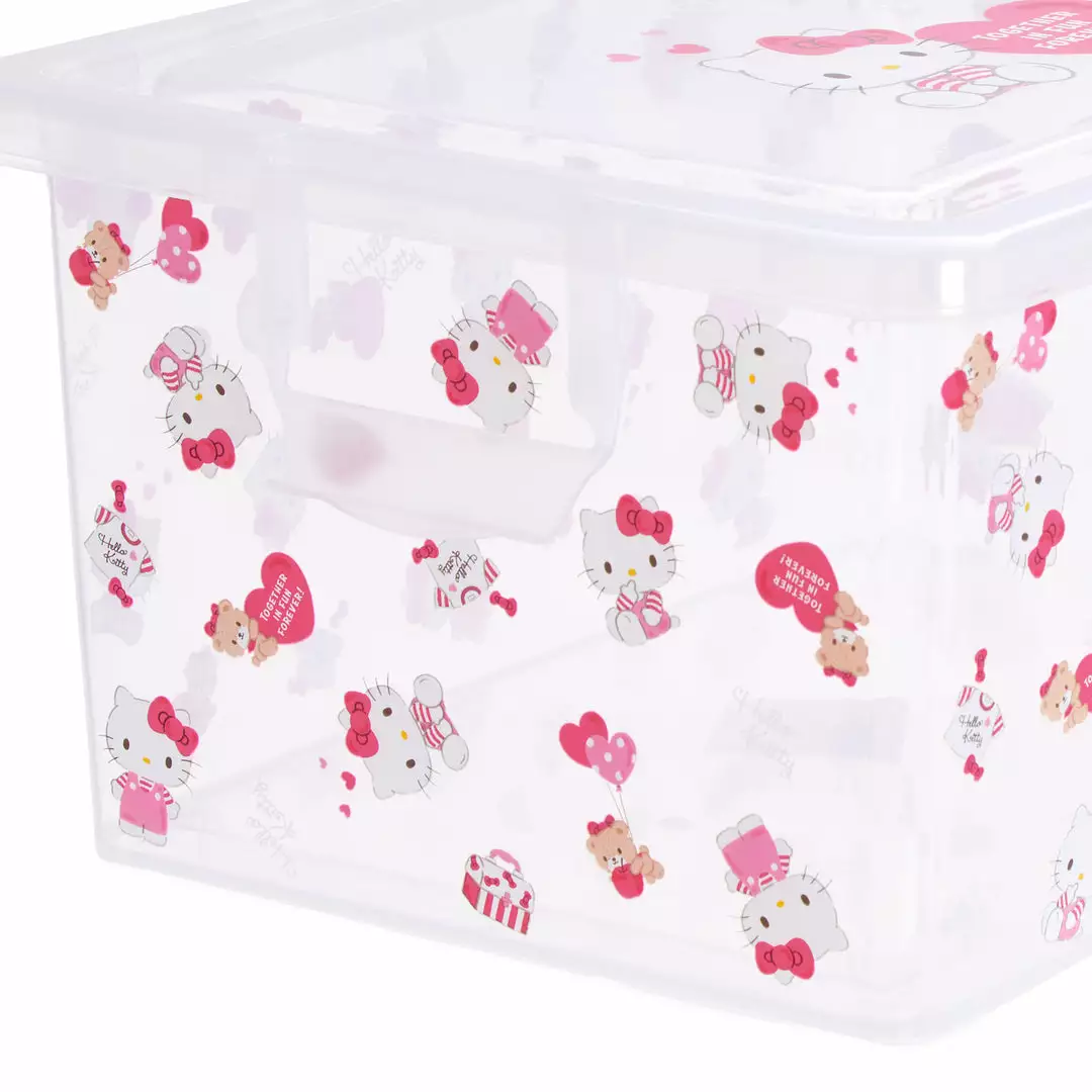 Japan Original Home Hello Kitty Storage Bin (L) 6 Japan Original Home Hello Kitty Storage Bin (L)