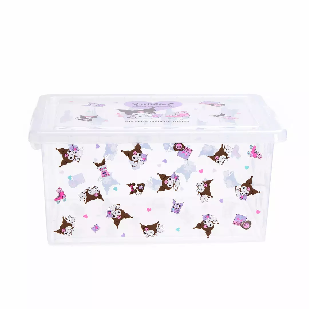 Japan Original Home Kuromi Storage Bin (L) 4 Japan Original Home Kuromi Storage Bin (L)