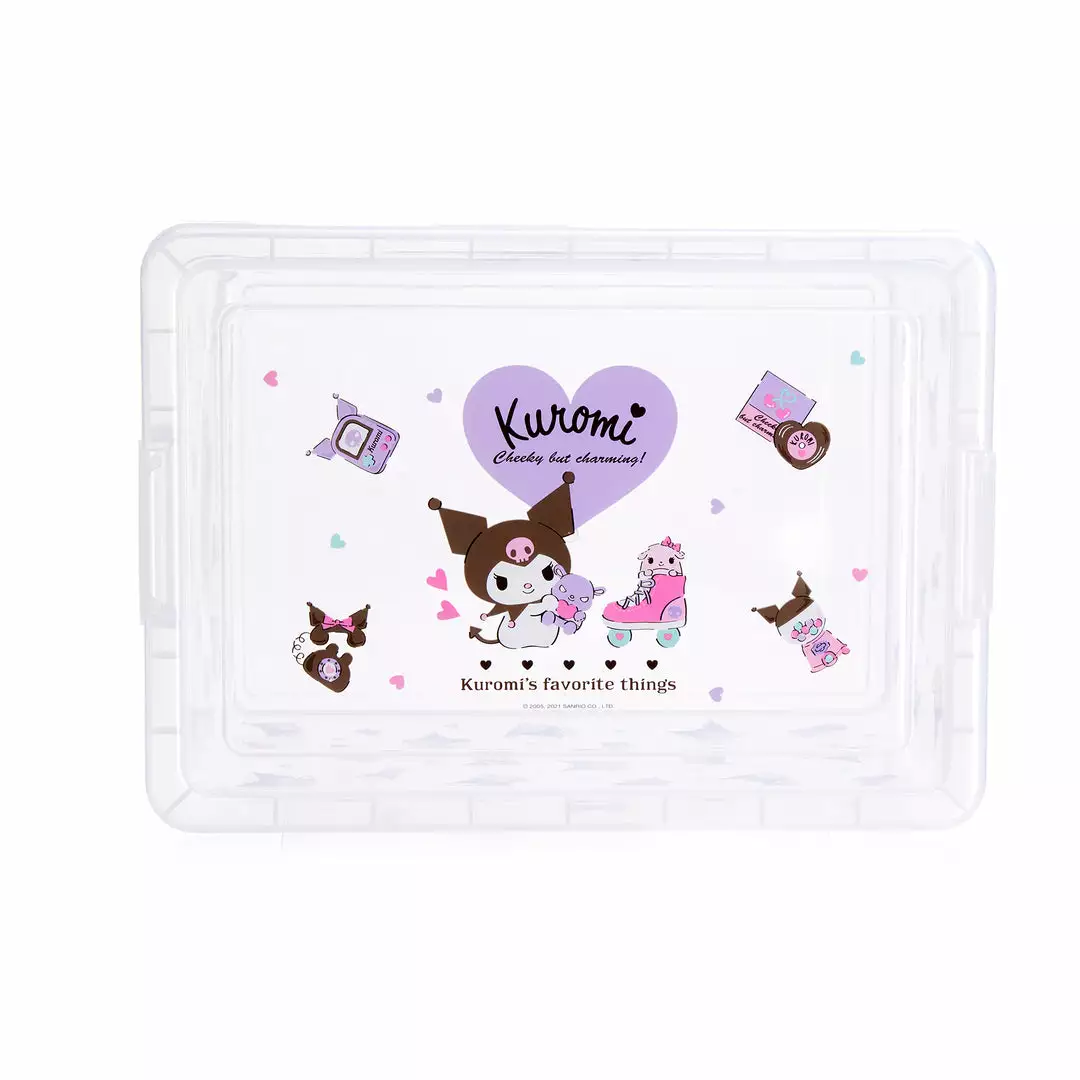 Japan Original Home Kuromi Storage Bin (L) 5 Japan Original Home Kuromi Storage Bin (L)