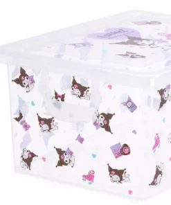 Japan Original Home Kuromi Storage Bin (L) 9 Japan Original Home Kuromi Storage Bin (L)