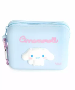Japan Original Cinnamoroll Mini Silicone Pouch New