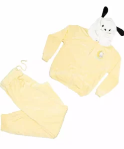 Japan Original Characters Pochacco Velour Lounge Set