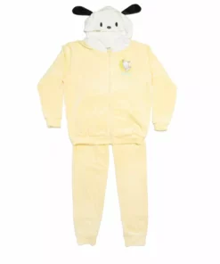 Japan Original Characters Pochacco Velour Lounge Set