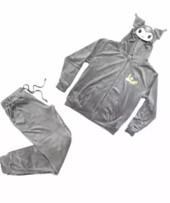 Japan Original Characters Kuromi Velour Lounge Set