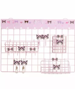 Japan Original Kuromi OSHI Grid System Wire Base Home