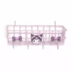 Japan Original Kuromi OSHI Grid System Storage Basket Home