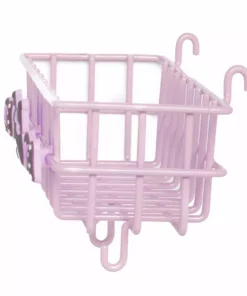 Japan Original Kuromi OSHI Grid System Storage Basket Home