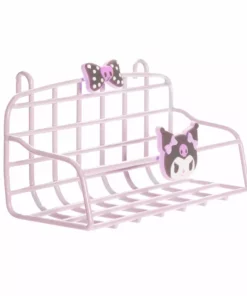 Japan Original Kuromi OSHI Grid System Wire Tray Home