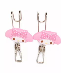 Japan Original My Melody OSHI Grid System Clips (Set Of 2) Characters