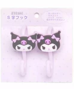Japan Original Kuromi OSHI Grid System S-Hook (Set Of 2) Characters