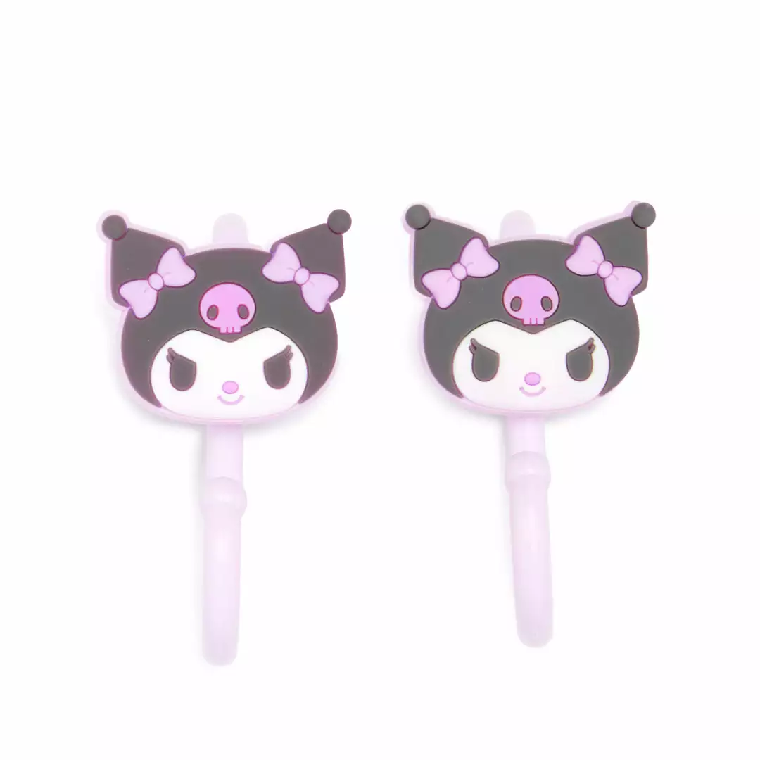 Japan Original Kuromi OSHI Grid System S-Hook (Set Of 2) Characters 5 Japan Original Kuromi OSHI Grid System S-Hook (Set Of 2) Characters