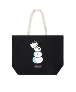 The Hundreds Is Huge Characters Hello Kitty X The Hundreds Snowman Tote (Black)