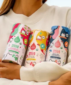 Hello Kitty X Tea Drops Trio Gift Set Characters