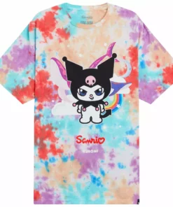 Dim Mak Collection Characters DIM MAK X Sanrio Kuromi Tee Tie Dye