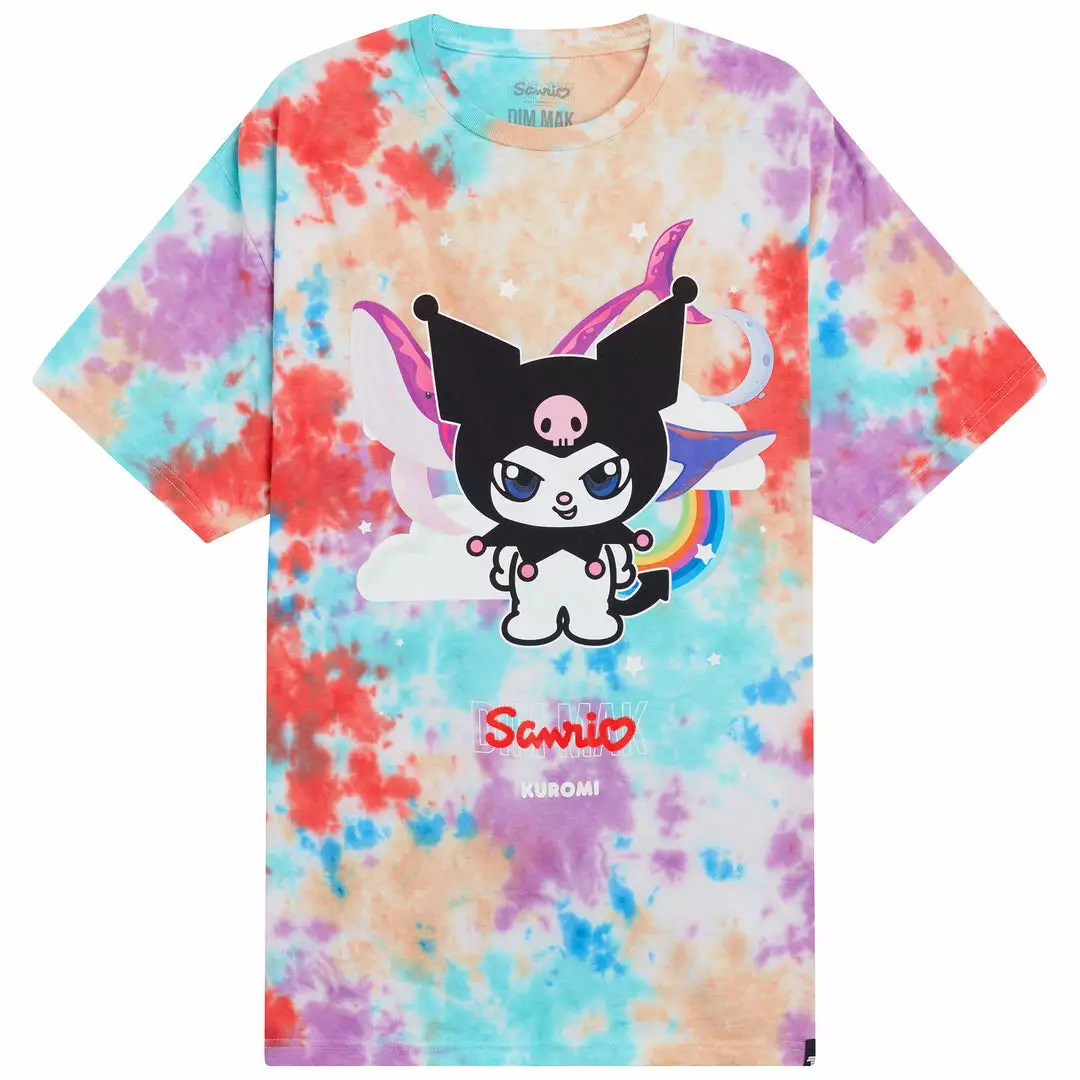 Dim Mak Collection Characters DIM MAK X Sanrio Kuromi Tee Tie Dye 3 Dim Mak Collection Characters DIM MAK X Sanrio Kuromi Tee Tie Dye