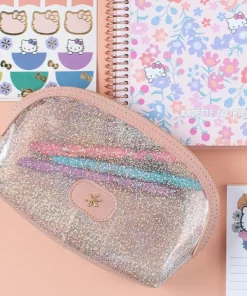 Erin Condren Glitter Pencil Pouch Characters