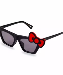 REVE (Black Truffle) Hello Kitty X REVÉ By RENÉ Biu Biu Sunglasses (Bow Red) Characters