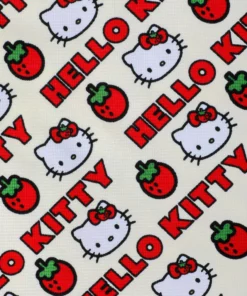 BIOWORLD Hello Kitty X Dumbgood Strawberry Crop Tank