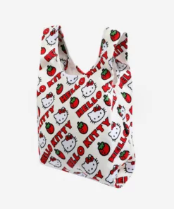BIOWORLD Hello Kitty X Dumbgood Strawberry Tote Characters
