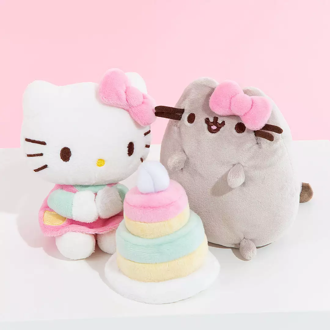 Gund/Spin Master Hello Kitty X Pusheen Best Friend Collector Set Characters 3 Gund/Spin Master Hello Kitty X Pusheen Best Friend Collector Set Characters