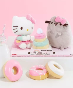 Gund/Spin Master Hello Kitty X Pusheen Best Friend Collector Set Characters 9 Gund/Spin Master Hello Kitty X Pusheen Best Friend Collector Set Characters
