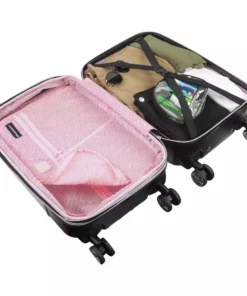 Concept 1 Hello Kitty 21" Hardshell Carry-on Luggage In Black