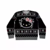 RIPPLE JUNCTION Characters Hello Kitty Snowflakes Ugly Holiday Sweater