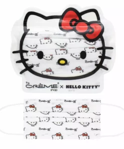 Hello Kitty X The Crème Shop 3-Ply Disposable Face Mask (Classic White, Pack Of 14) Characters
