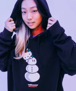 The Hundreds Is Huge Characters Hello Kitty X The Hundreds Snowman Hoodie