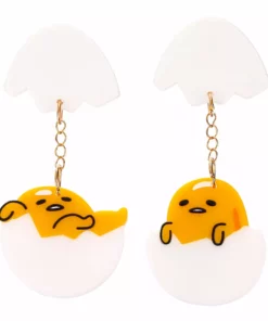 Gudetama Irregular Choice Egg-stra Earrings