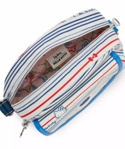 Kipling Retail, LLC Characters Hello Kitty X Kipling Classic Stripes Stelma Crossbody Bag 11 Kipling Retail, LLC Characters Hello Kitty X Kipling Classic Stripes Stelma Crossbody Bag