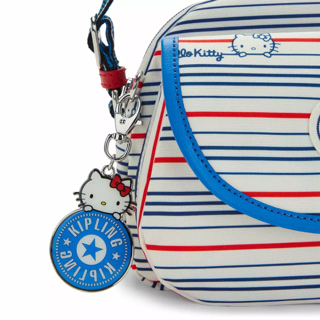Kipling Retail, LLC Characters Hello Kitty X Kipling Classic Stripes Stelma Crossbody Bag 8 Kipling Retail, LLC Characters Hello Kitty X Kipling Classic Stripes Stelma Crossbody Bag