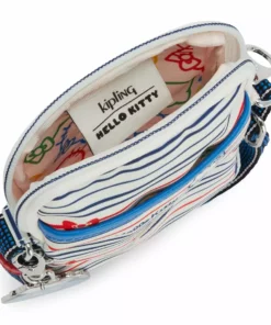 Kipling Retail, LLC Hello Kitty X Kipling Classic Stripes Tally Sling Bag