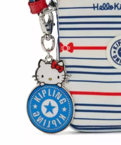 Kipling Retail, LLC Hello Kitty X Kipling Classic Stripes Tally Sling Bag
