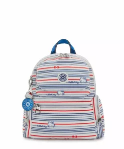Kipling Retail, LLC Hello Kitty X Kipling Classic Stripes Matta Backpack Characters